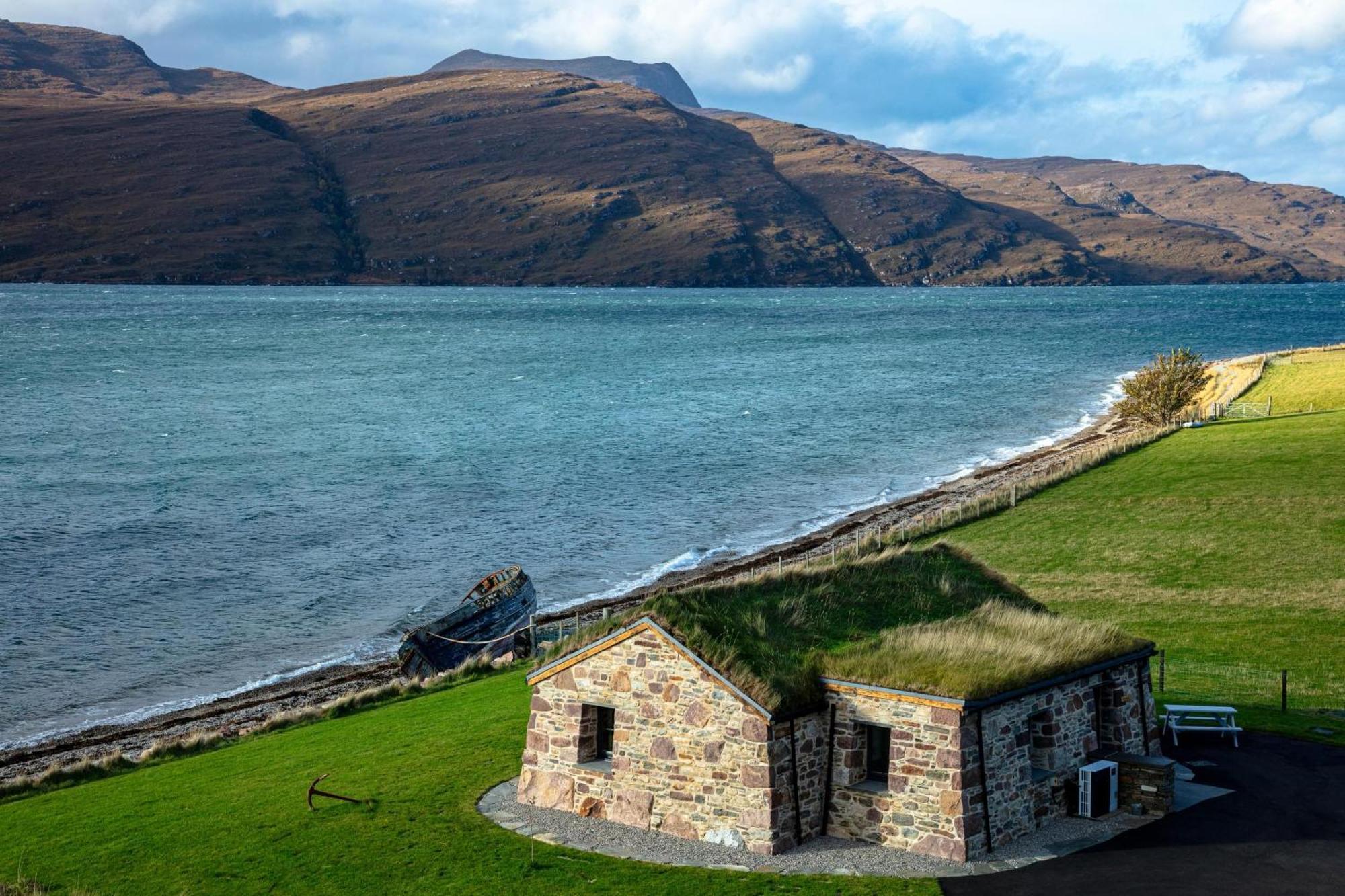 The Wreck - Lochside Cottage Dog Friendly Ullapool Kültér fotó